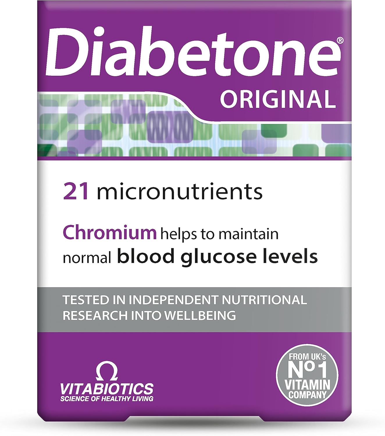 Diabetone By Vitabiotics Original Tablets X 30