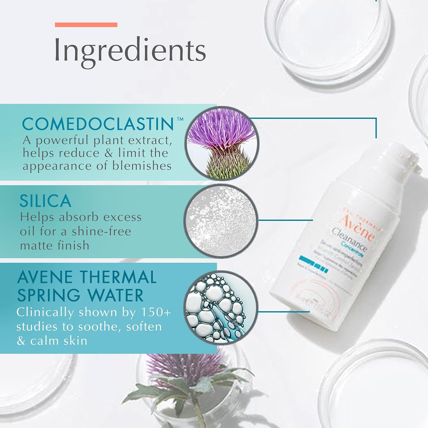 Avene Cleanance Concentrate Blemish Control Serum, Clarifying Water-Gel, Fragrance And Silicone Free, For Acne-Prone Skin, Airless Pump, 1 Fl Oz : Beauty & Personal Care