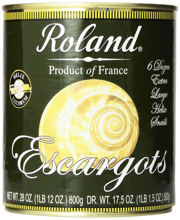Roland Escargots, Extra Large Helix Snails, 28 Ounce
