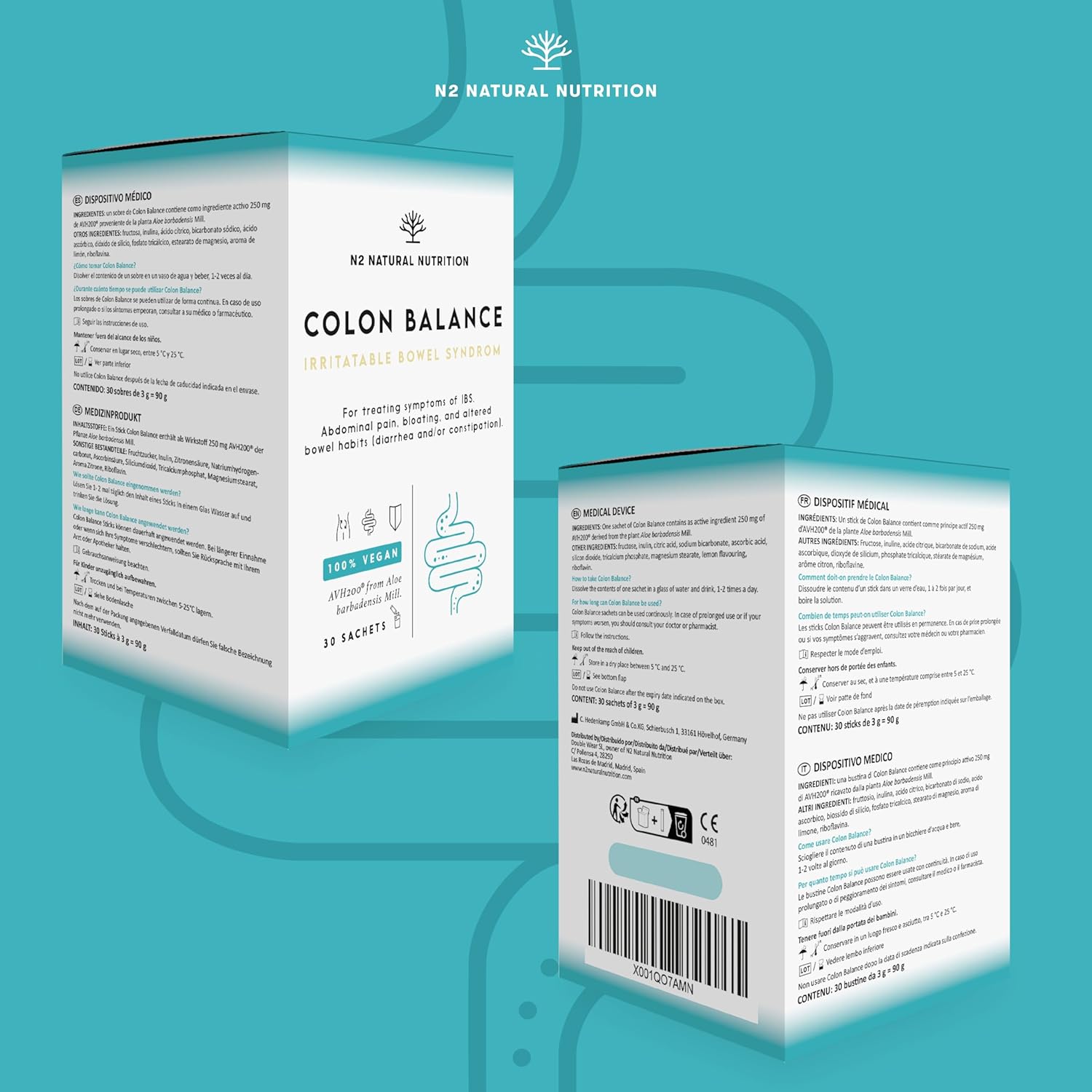 IBS Relief. Irritable Bowel Syndrome. Helps with Bloating, Constipation and Indigestion. Pain Refiel. Foos Supplement with proved Clinical Studies. Vegan. Gluten & Lactose Free. N2 Natural Nutrition : Amazon.co.uk: Health & Personal Care