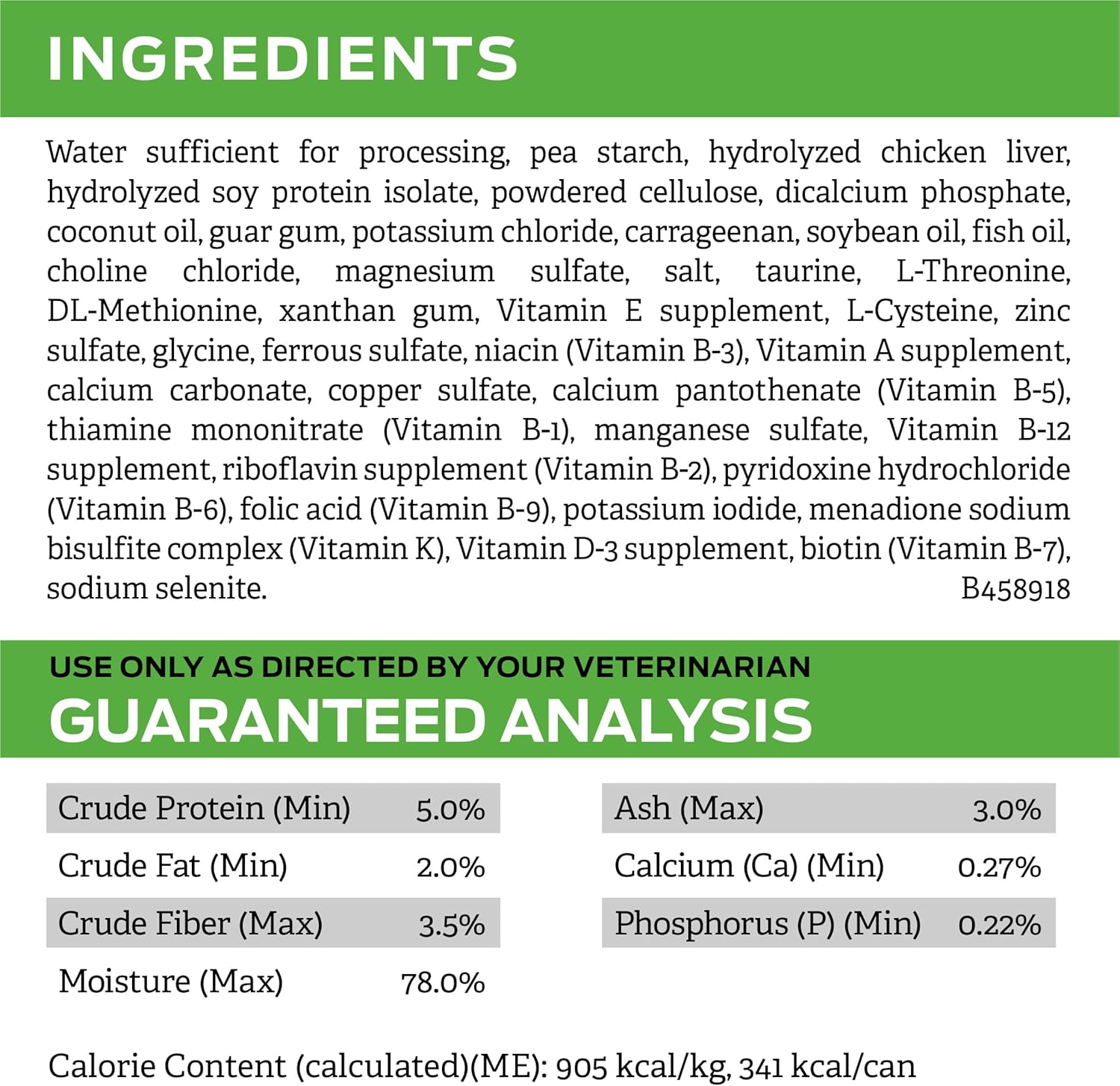 Pro Plan Veterinary Diets Purina HA Hydrolyzed Chicken Flavor Canine Formula Adult Wet Dog Food - (Pack of 12) 13.3 oz. Cans : Pet Supplies