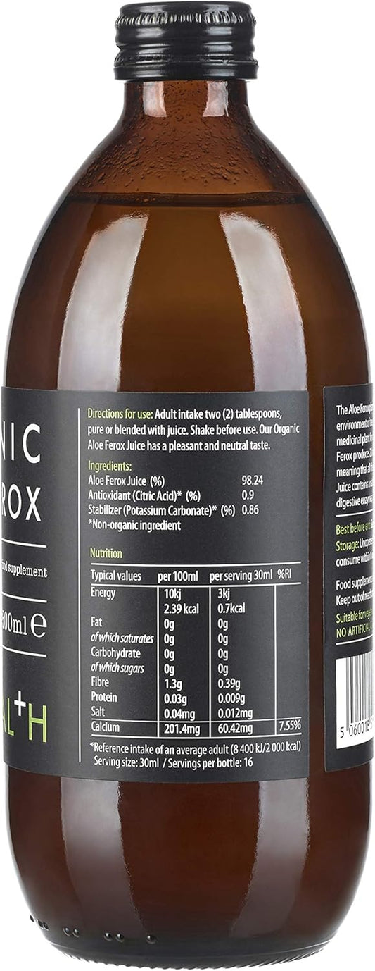 Kiki Health Organic Aloe Ferox Juice 500Ml