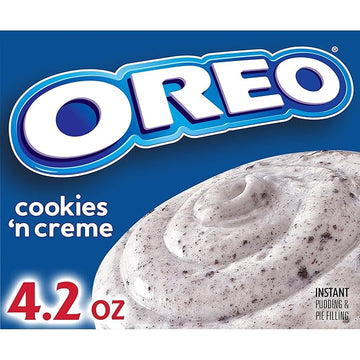 Jell-O Instant Pudding & Pie Filling, Cookie And Cream, 4.2 Oz