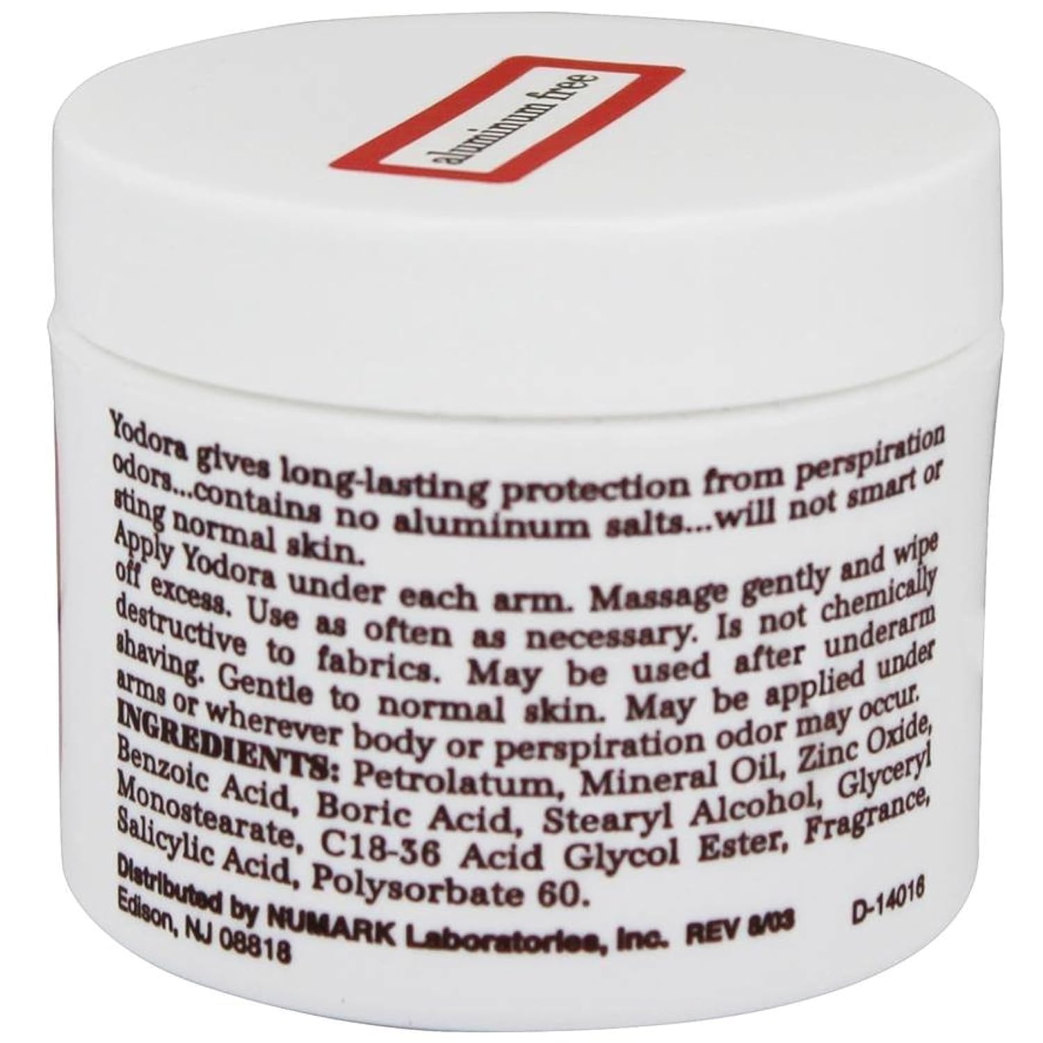 Yodora Deodorant Skin Cream : Beauty & Personal Care