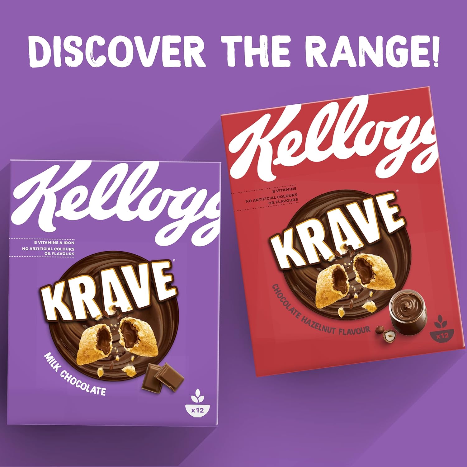 Kellogg's Krave Milk Chocolate Breakfast Cereal, 750g : Amazon.co.uk: Grocery