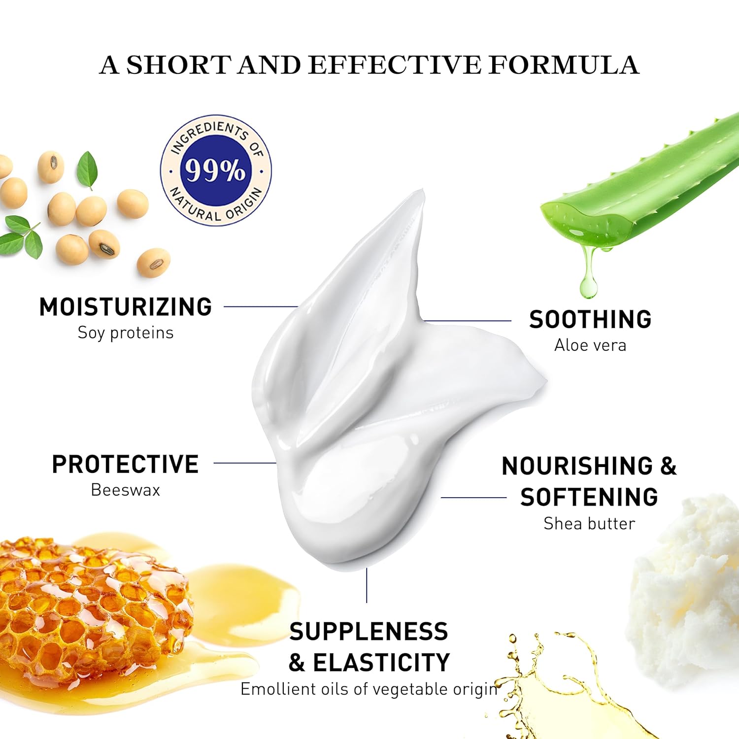Embryolisse Lait Crème Sensitive Moisturizer. Hypoallergenic Face & Body Cream For All Skin Types With Aloe Vera & Shea Butter. Fragrance-Free & Suitable For Sensitive Skin, 3.38 Fl Oz : Beauty & Personal Care