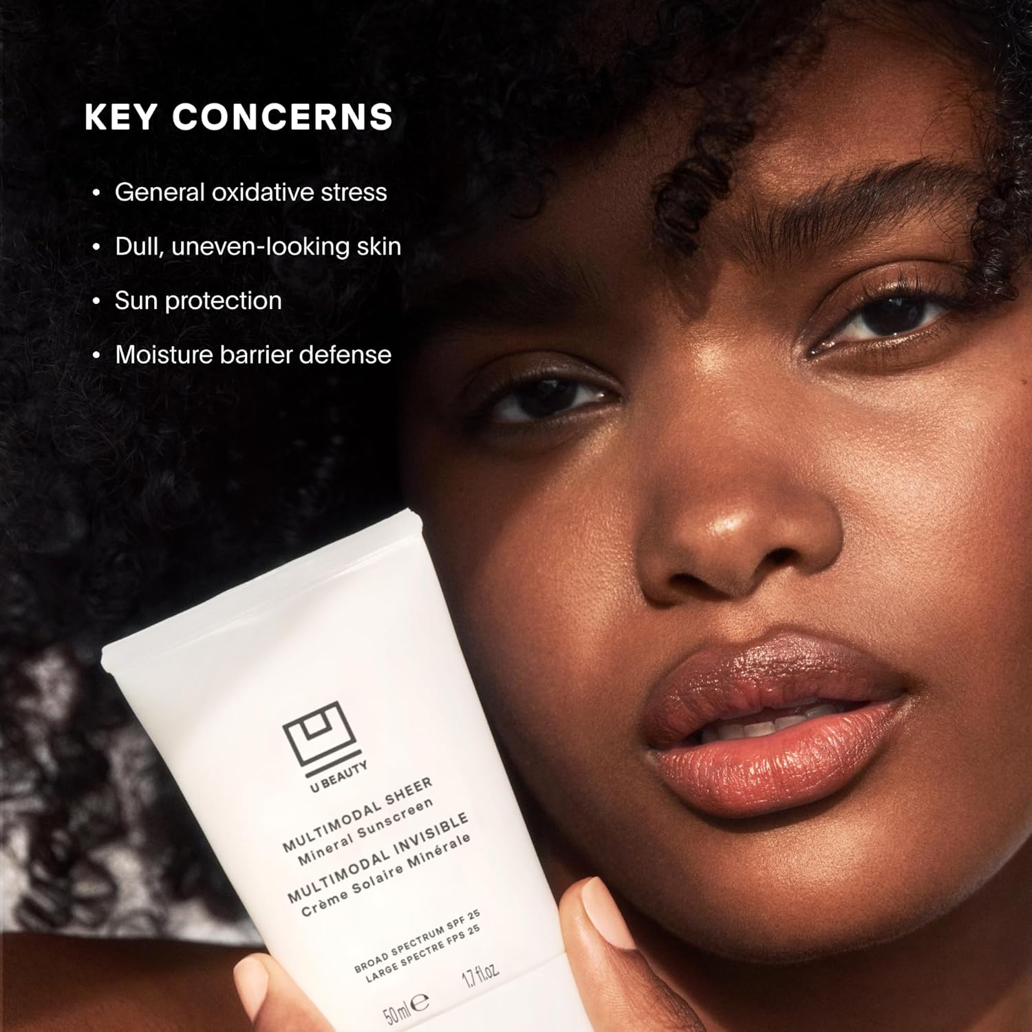 U Beauty Multimodal Sheer Facial Mineral Sunscreen Spf 25 With Non-Nano Zinc Oxide Spf Filter, Plus Clary Sage And Pongamia Pinnata Seed Extracts For Brighter-Looking Skin With An Airbrush Finish : Beauty & Personal Care