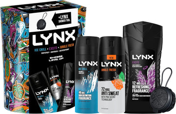 Lynx Allstars Trio + Shower Tool Gift Set