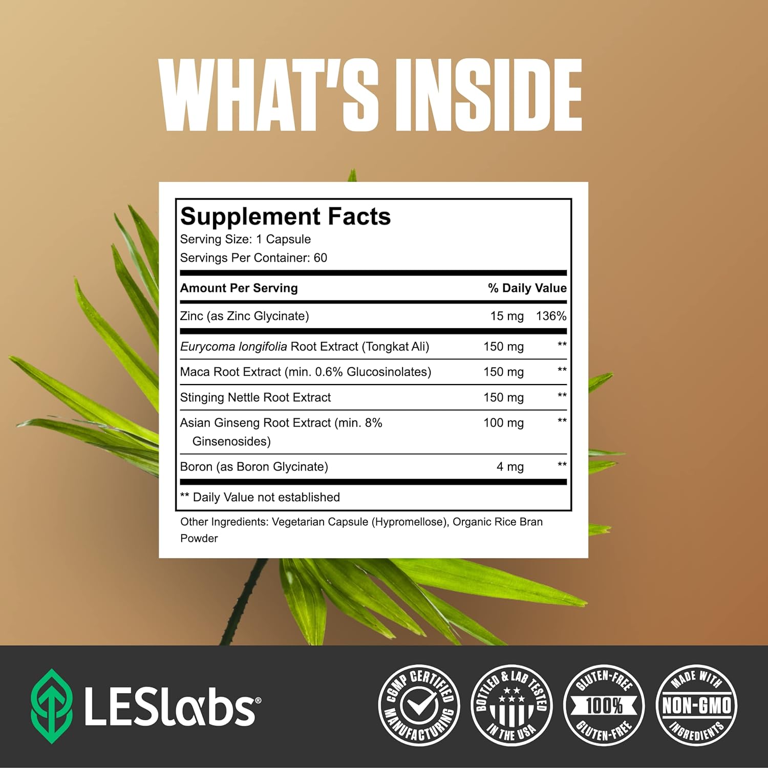 LES Labs Male Health – Enhance Hormone Production, Strength & Vitality