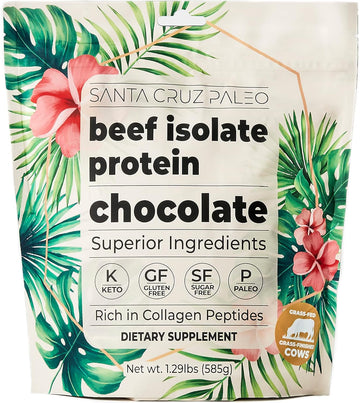 Santa Cruz Paleo Beef Isolate Protein (Chocolate)