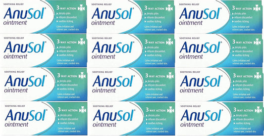Anusol Ointment 25G (Pack Of 12)