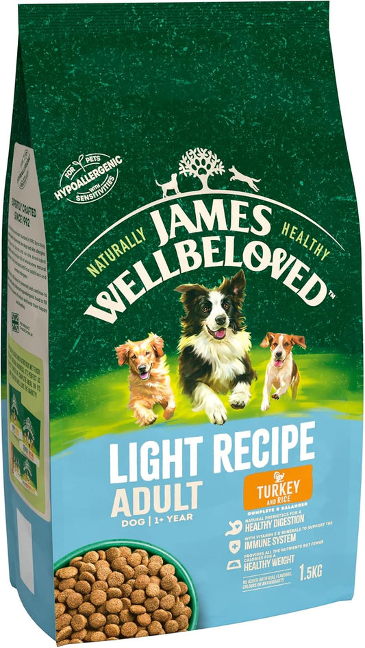 James Wellbeloved Jwb Adult Dog Light Turkey and Rice Kibble, 1.5 kg?unit401727