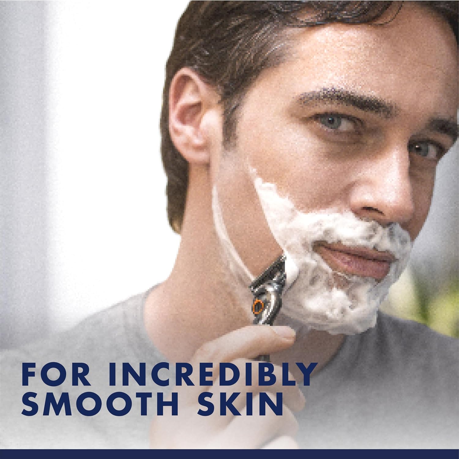 Gillette Pro Shaving Gel For Men Cools To Soothe Skin And Hydrates Facial Hair, Twin Pack - Total 14Oz, Proglide Sensitive 2 In 1 Shave Gel : Beauty & Personal Care