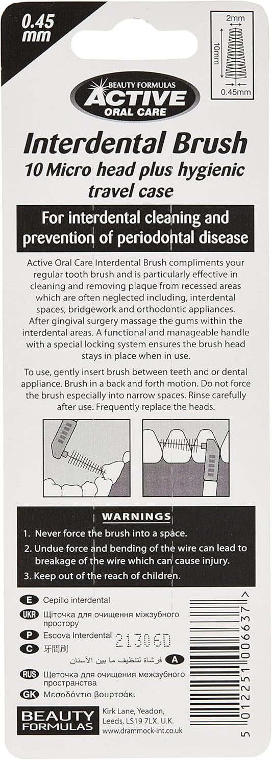 Active Oral Interdental Brush