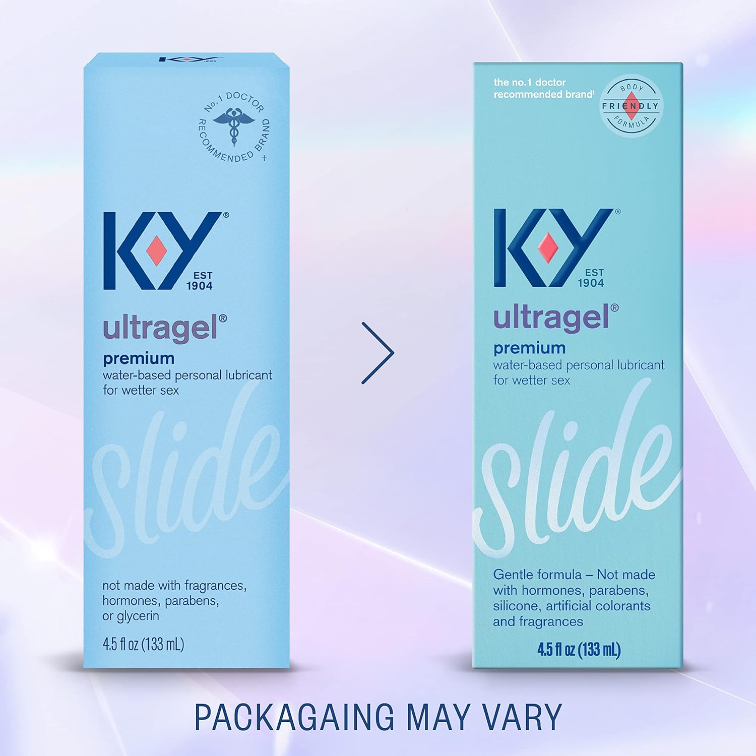 K-Y Ultragel Water Based Personal Lubricant, pH Balanced Lube, Paraben Free, Non-Sticky, Non-Staining, 4.5 fl oz : Health & Household