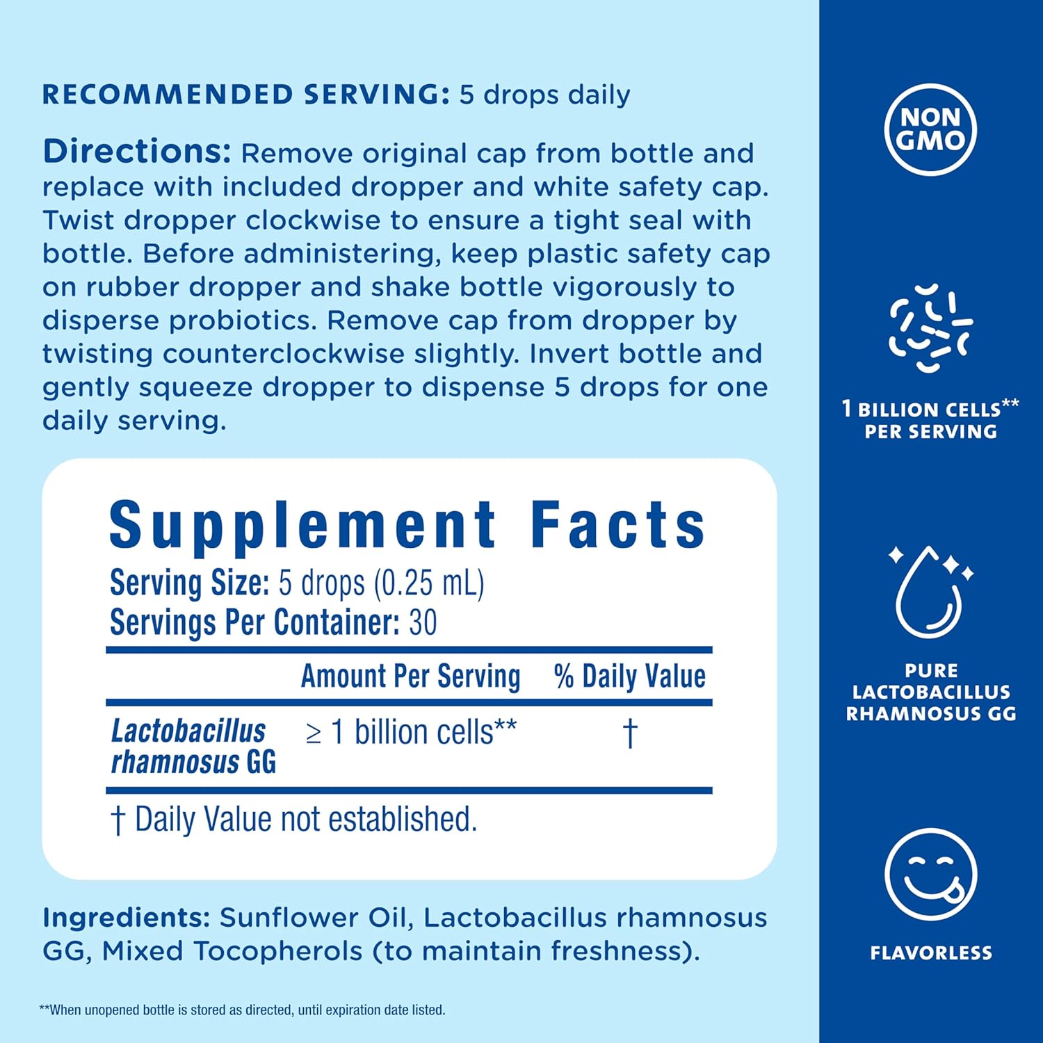 Mommy'S Bliss Baby Probiotic Drops, Daily Gas, Constipation, And Colic Symptom Relief + Immune Support, Newborns & Up, 0.34 Fl Oz (30 Servings) : Baby