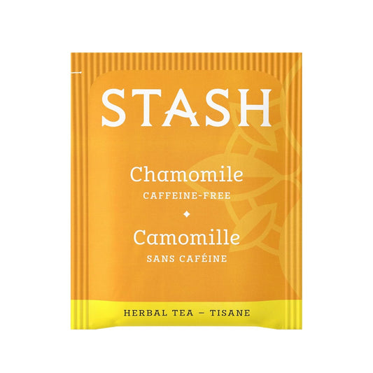 Stash Tea Chamomile Herbal Tea - Naturally Caffeine Free, Non-Gmo Project Verified Premium Tea With No Artificial Ingredients, 20 Count (Pack Of 6) - 120 Bags Total