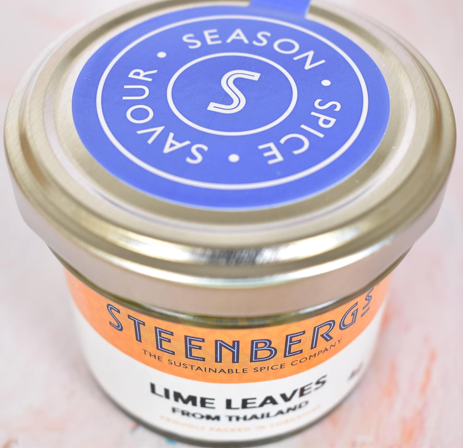 Steenbergs Freeze Dried Lime Leaves Standard Jar - 4G