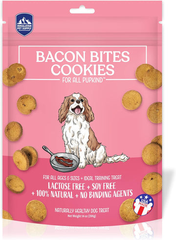 Bacon Bits Cookies|Lactose Free - Soy Free - Gluten Free - Wheat Free | Usa Made | For All Breeds | 14 Oz Of All Natural, Baked, Crunchy Goodness