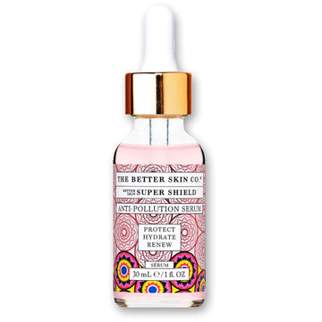 The Better Skin Co. | Super Shield - Natural Skin Pollution Defense System | Turmeric & White Horehound | Damage Defense Face Moisturizing Oil Serum