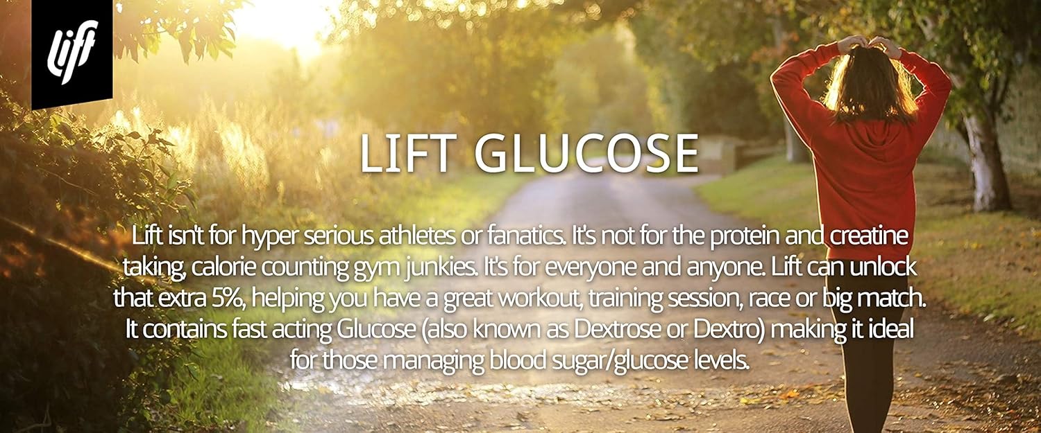 Lift Fast-Acting Glucose Chewable Energy Tablets, Mixed Flavours, 4 Pack of 50-Tablet Tubs : Amazon.co.uk: Grocery
