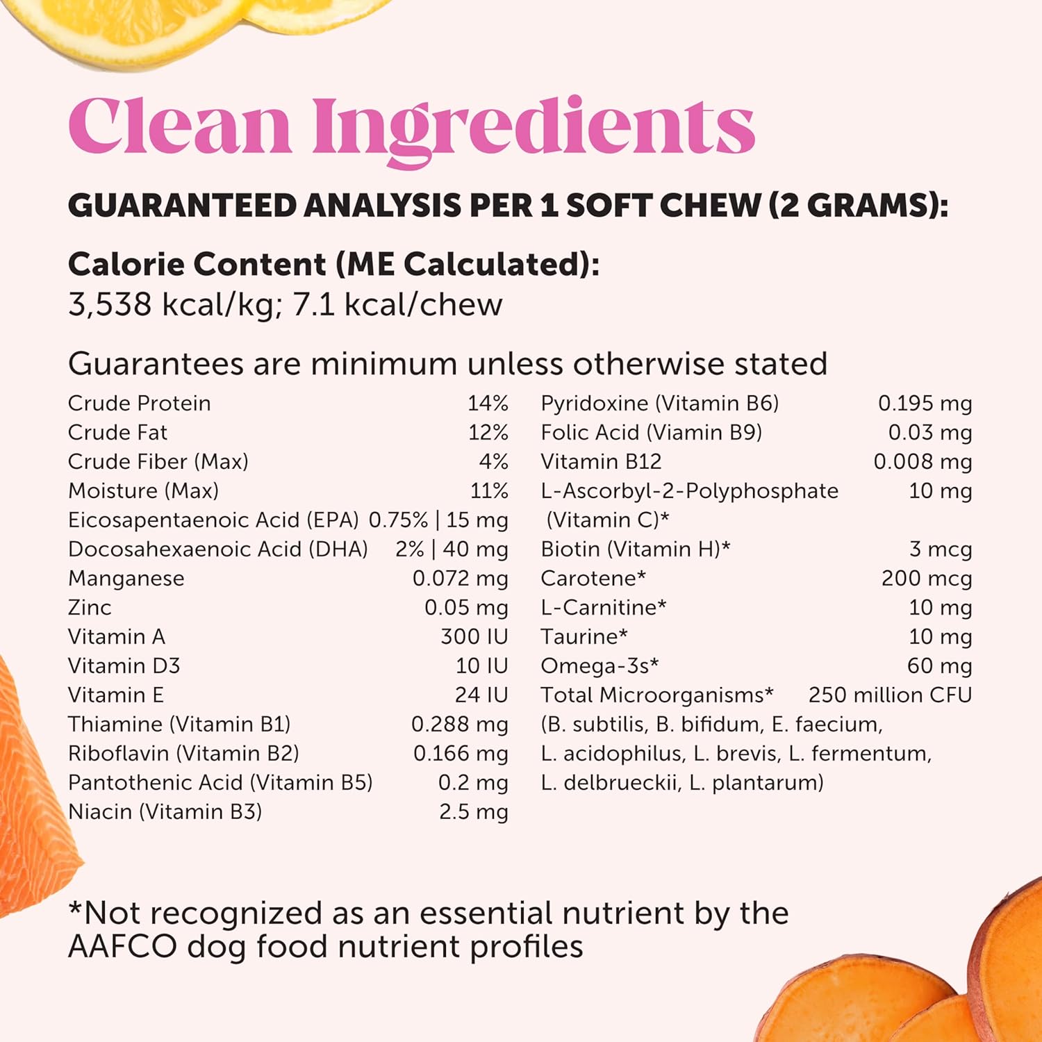 Pet Honesty Multivitamin Puppy Treats - Essential Dog Supplements & Vitamins for Learning and Cognitive Development- Probiotics, Omega Fish Oil for Health & Heart, Immune Health - Dog Health Supplies : Pet Supplies