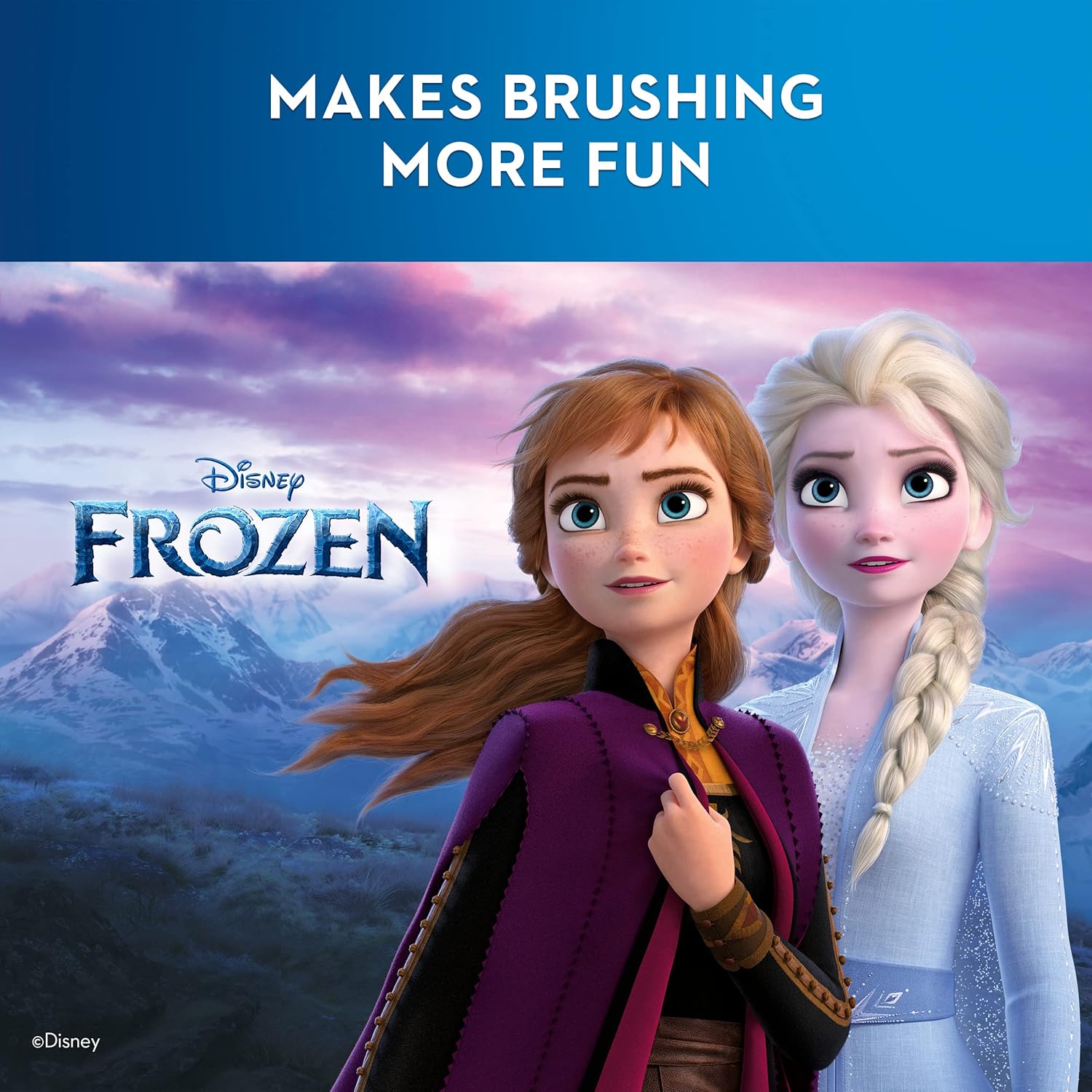 Oral-B Kids Electric Toothbrush Featuring Disney's Frozen for Kids 3+