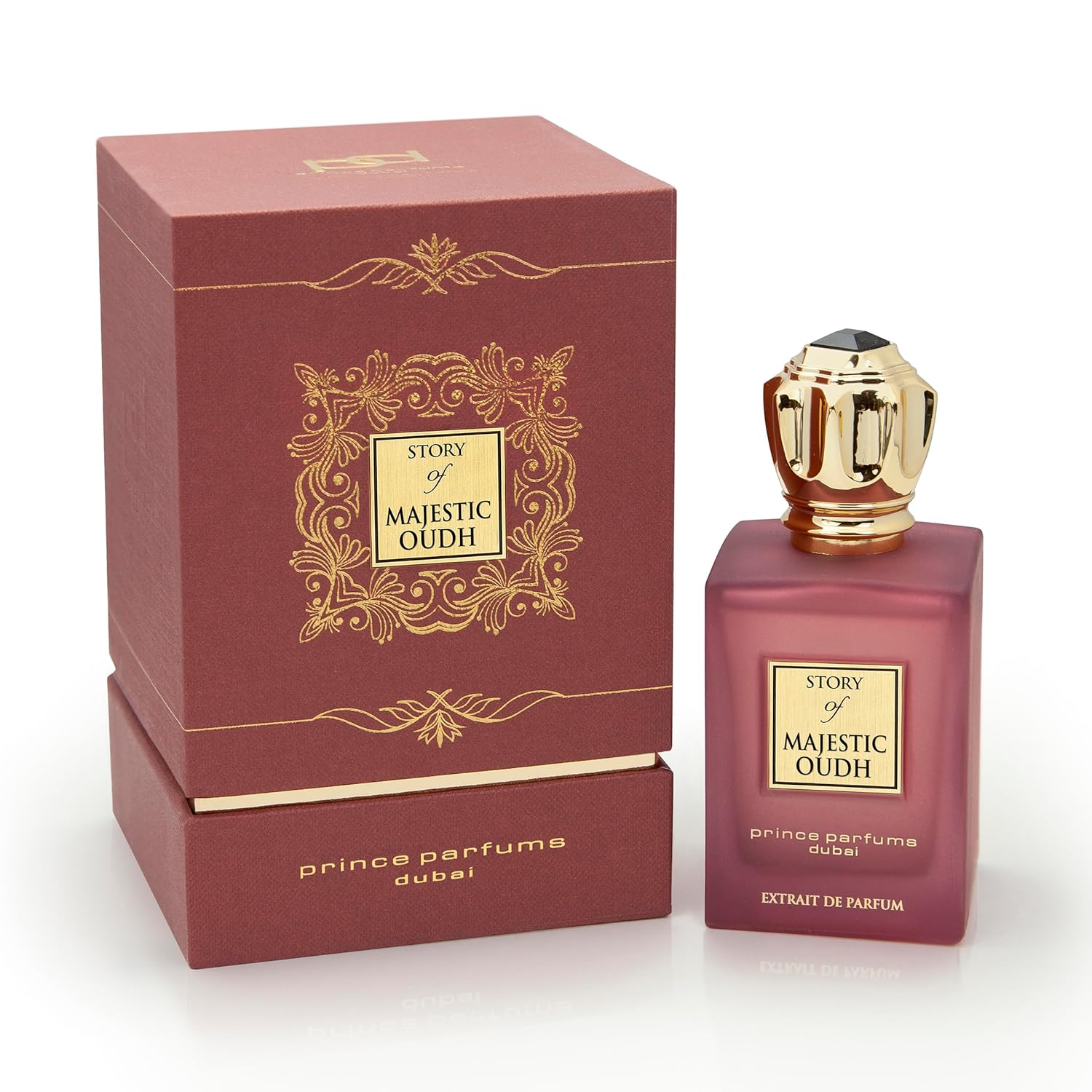 Prince Parfums Dubai - The Story Of Amber Woods - 3.4 Ounces - Exquisite Men'S Extrait De Parfum - Rich, Luxurious Scent Of Amber, Cedar, Vetiver For The Modern Man - Depth, Warmth & Mastery