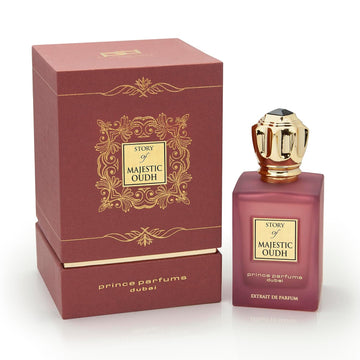 Prince Parfums Dubai - Story Of Bois De Guaiac For Men - 3.4 Ounces - Extrait De Parfum - Exquisite Luxury Fragrance Exotic Woods, Amber, Citrus Notes - Refined Sophisticated Scent