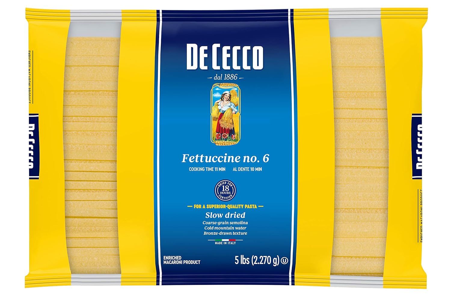 De Cecco Pasta Fusilli Whole Wheat, 13.25 Oz