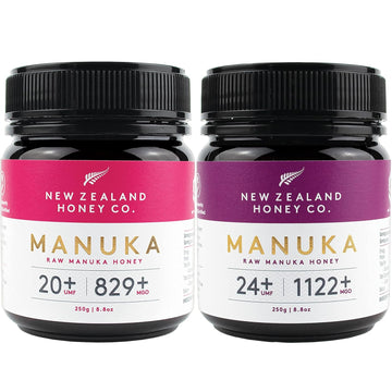 New Zealand Honey Co. Manuka Honey Special Package Umf 20+ / Umf 24+, Umf Certified / 8.8Oz
