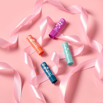 Feed My Lips, Lip Balm Set, 4 X 4G Nourishing, Hydrating Lip Salve Tubes Gift Set, Variaty Of Fruity And Flavours
