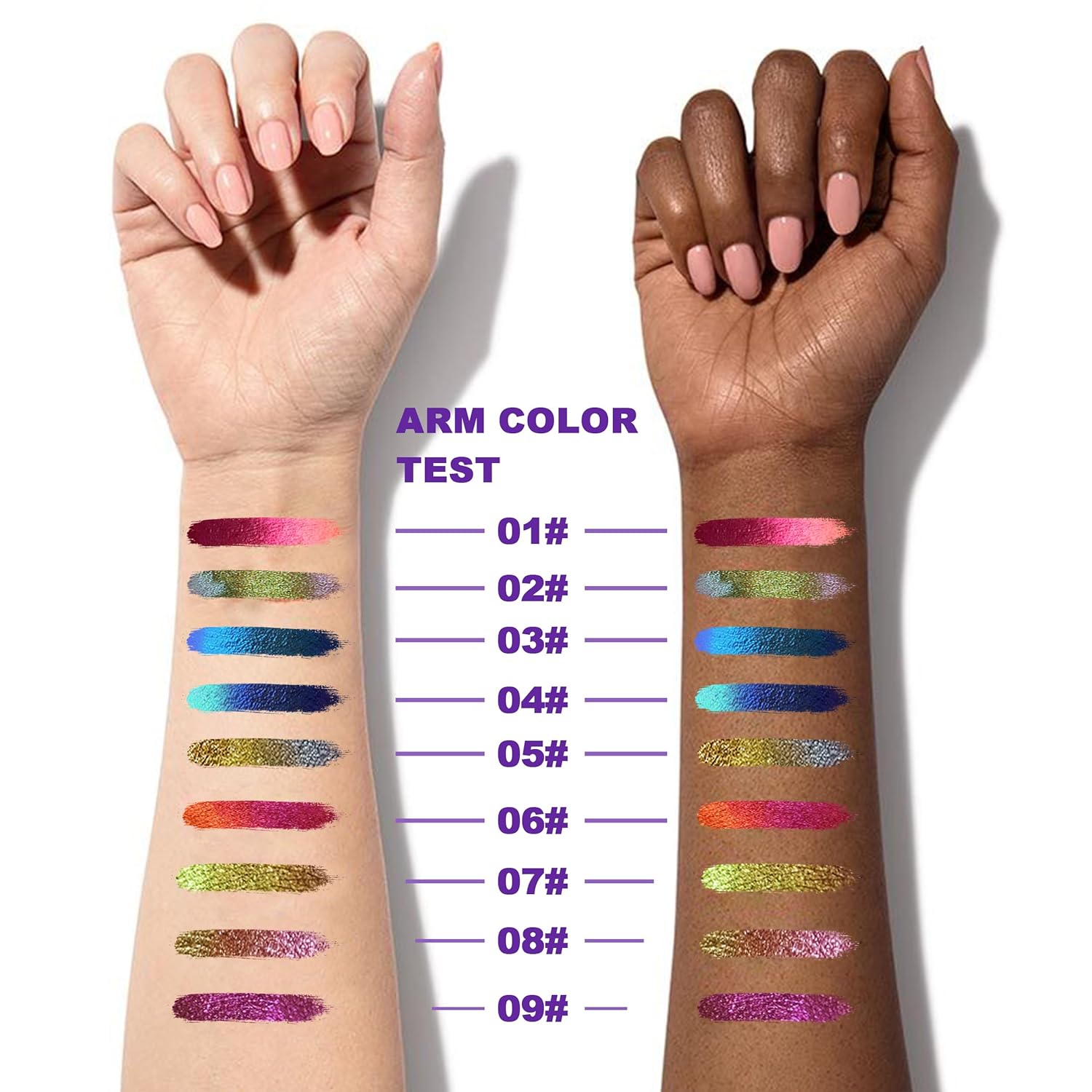 Maydear Chameleon Lipstick – Metallic Multichrome Lipstick, Long-Lasting, Fuchsia Green (08) : Beauty & Personal Care
