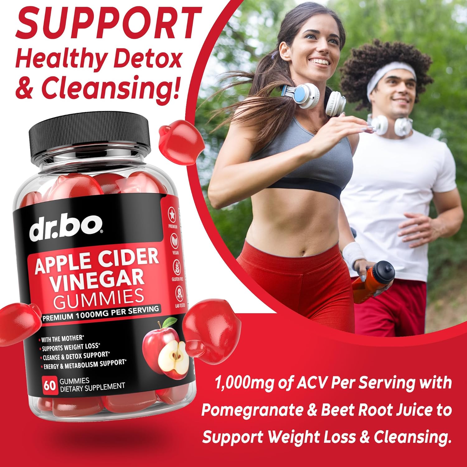 Myo-Inositol & D-Chiro Inositol & ACV Gummies - 40:1 Ratio Hormone Balance for Women & Apple Cider Vinegar Gummies - Fertility Supplements to Regulate Menstrual Cycle, Support Ovarian Health & PCOS : Health & Household