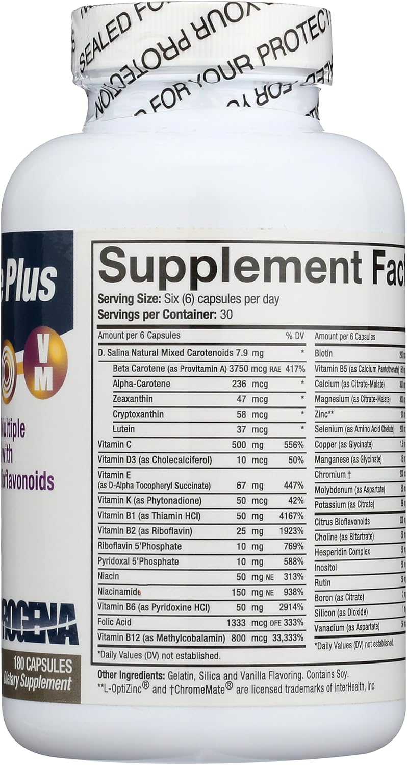 Buy Progena - Provite Plus - Vitamin Complex (180 Capsules) On  Free Shipping On Qualified Orders