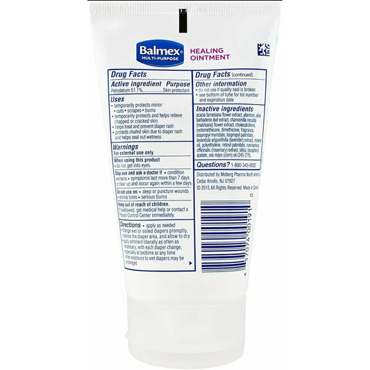 Balmex Extra Protective Clear Ointment, 3.5 Fl Oz (100 Ml)