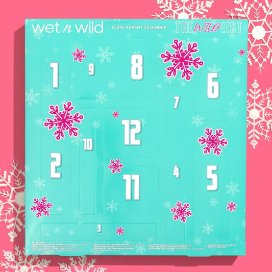 Wet N Wild The Wild List Advent Calendar | 12 Piece Holiday Gift Sets