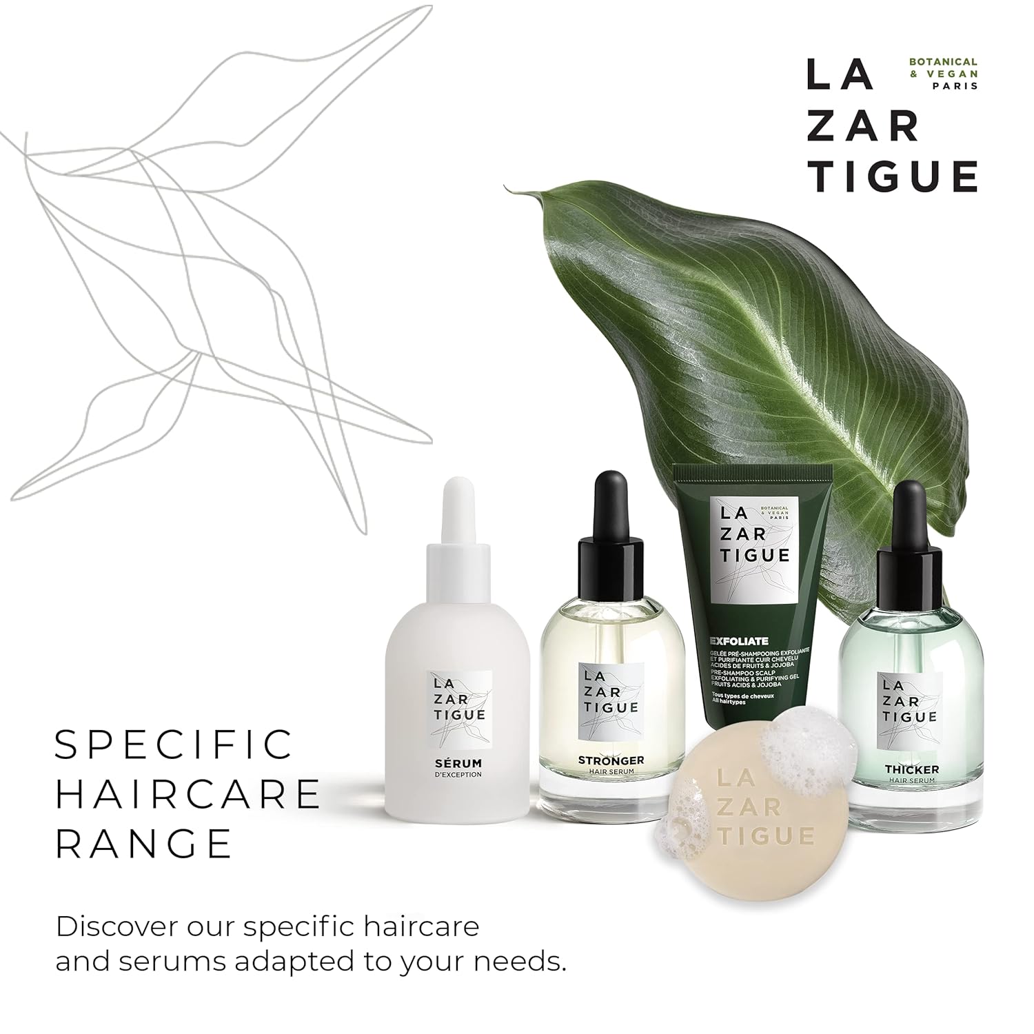 Lazartigue Gentle Solid Bar Shampoo, Desert Date Oil, Nourishes & Cleanses, Vegan, Sulfate & Silicone Free, 2.65 Oz : Beauty & Personal Care