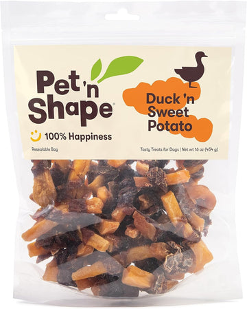 Pet 'N Shape Sweet Potato Chews Jerky Dog Treats - 16 Ounce