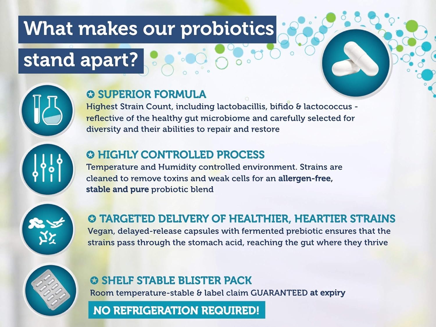 Genuine Health Probiotic for Kids, Lemonade Flavor, 5 Billion CFU, Digestive + Immune Support, Shelf Stable, for Advanced Gut Health, 30 Count Chewable Tablets : Health & Household