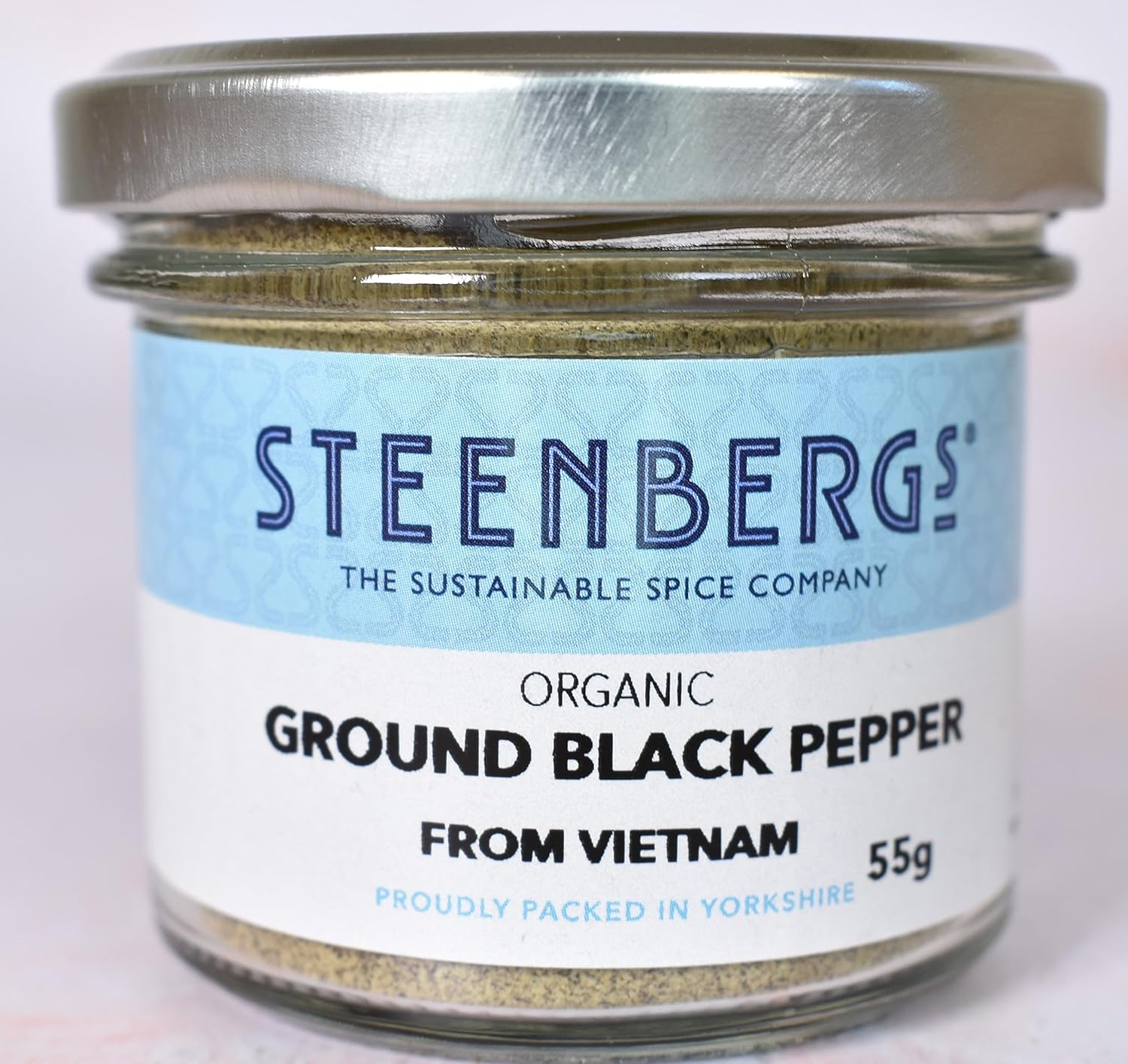 Steenbergs Organic Ground Black Pepper Standard 55G