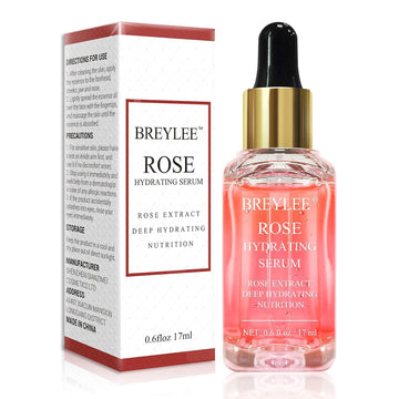 Breylee Rose Face Serum, Hydrating Serum Moisturizing Serum Face Serum Hydrating With Hyaluronic Acid Alcohol Free Facial Serum For Skin Care(17Ml,0.6Fl Oz)