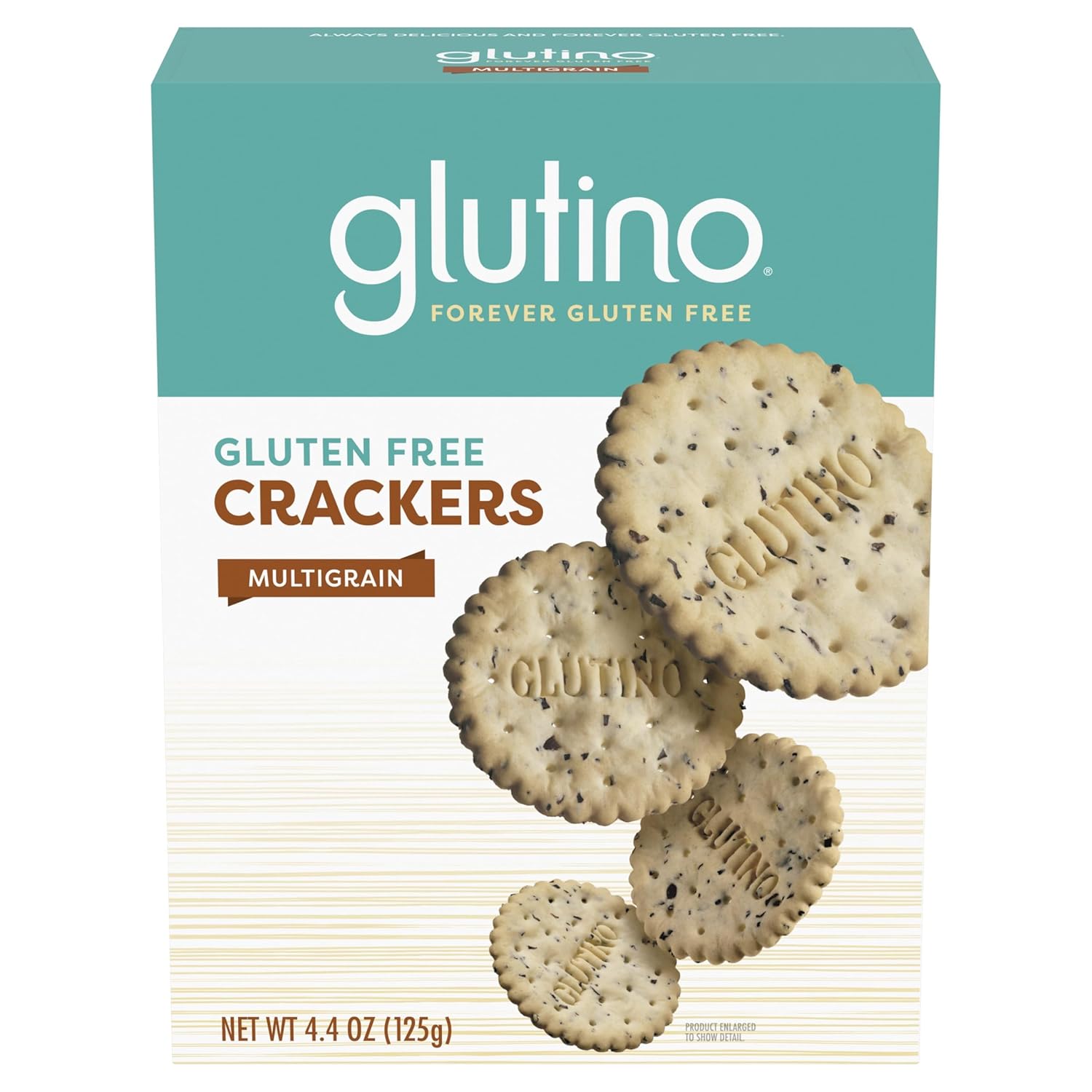 Glutino Gluten Free Crackers, Multigrain, 4.4 Oz Boxes (Pack Of 6)