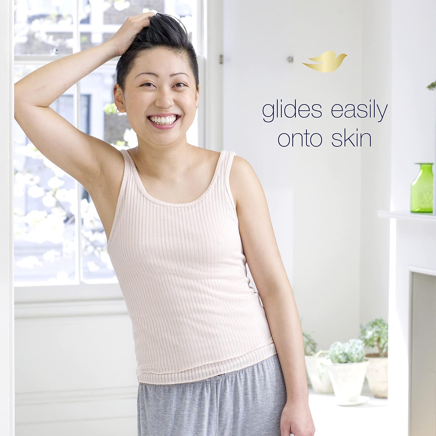 Dove Invisible Solid Antiperspirant Deodorant Stick 2 Count Powder, For Women, For All Day Underarm Sweat & Odor Protection 2.6 Oz : Beauty & Personal Care