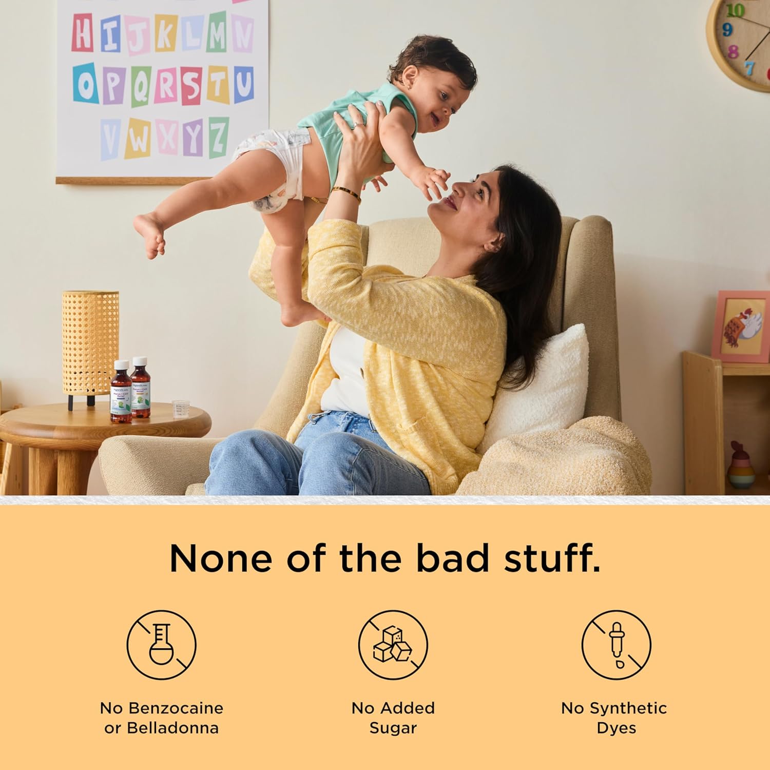 Hyland'S Baby Organic Daytime Soothing Drops For Oral Discomfort, 1 Oz, Ages 2 Months And Up, Organic Cherry Flavor