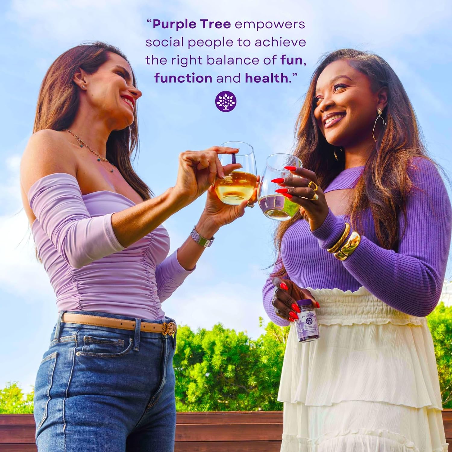Purple Tree Next Day, Post-Celebration Wellness - Take Tomorrow | Replenish & Feel Your Best | Ashwagandha, Ginger, Peppermint, Milk Thistle, Electrolytes, Vitamins, 30 Pills : Health & Household