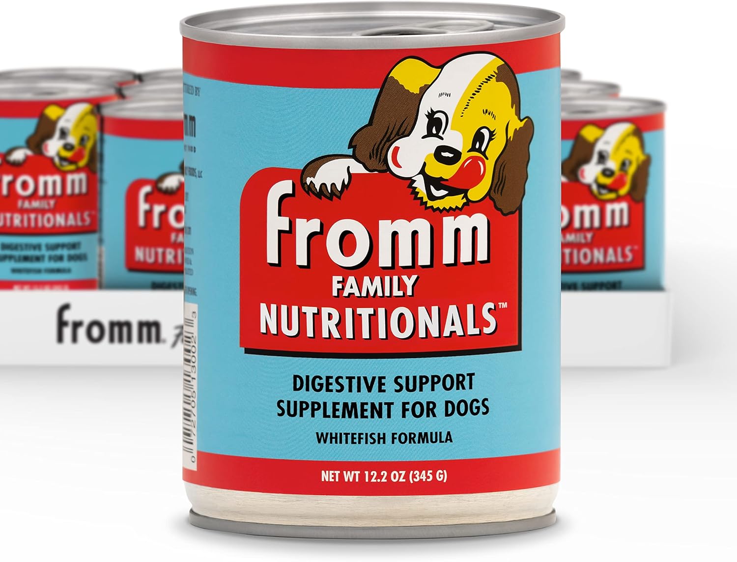 Fromm Family Nutritionals - Digestive Support Supplement For Dogs - Whitefish Recipe - Case Of 12 Cans