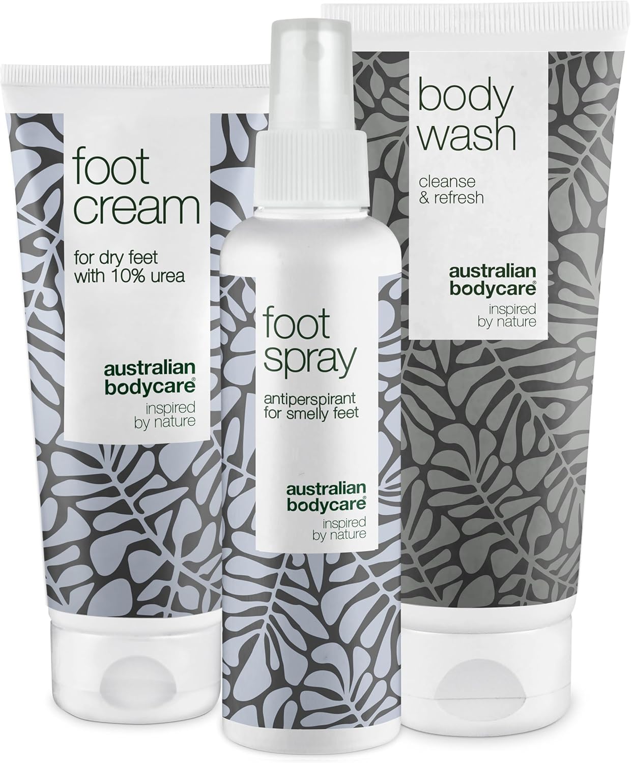 Foot Care Kit With Tea Tree Oil: Body Wash, Cream & Spray - Soothing Relief For Athletes, Runners & Anyone In Need - Anti-Fungal, Moisturizing & Deodorizing Formula - Healthy Feet Guaranteed