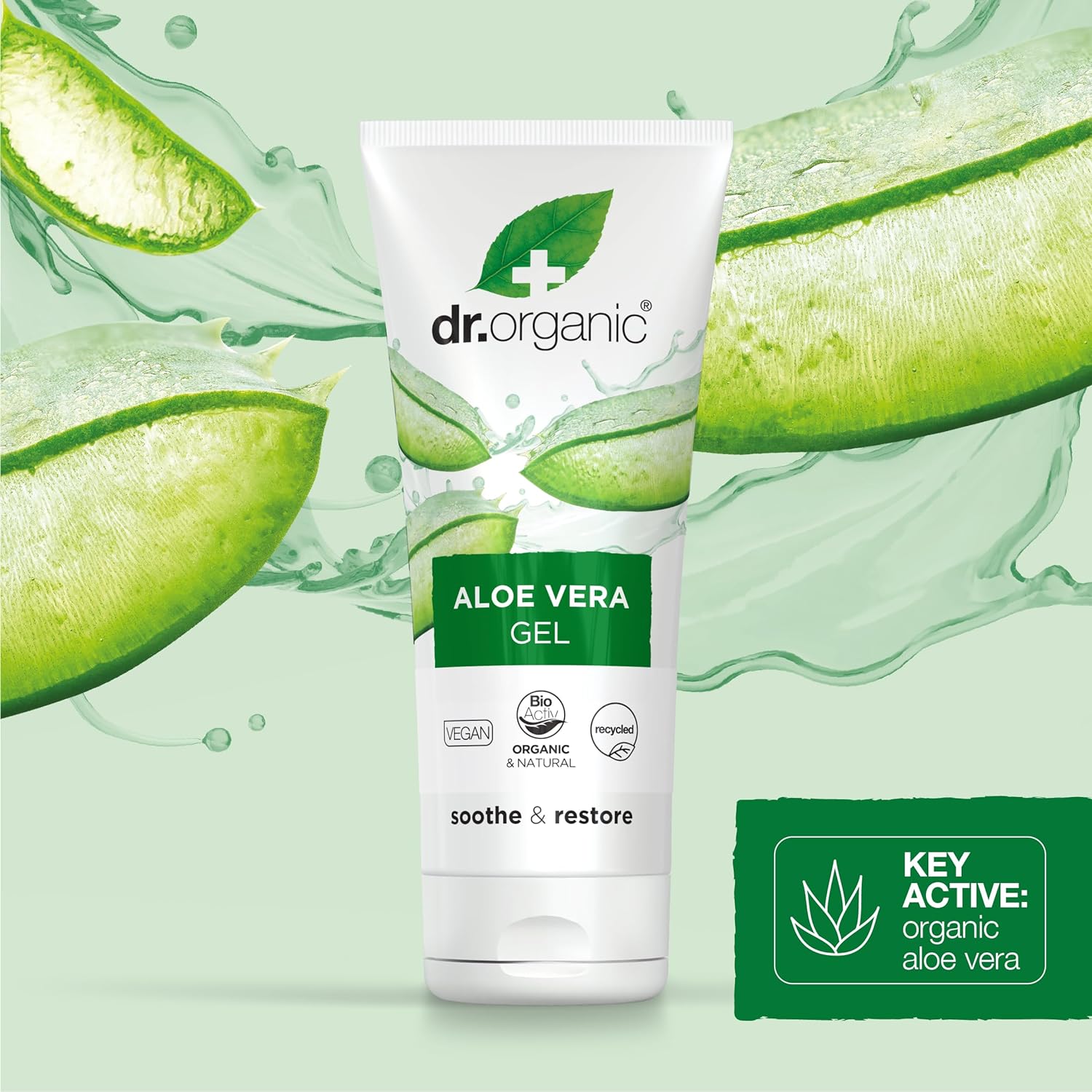 Dr Organic Aloe Vera Gel 200ml : Health & Household