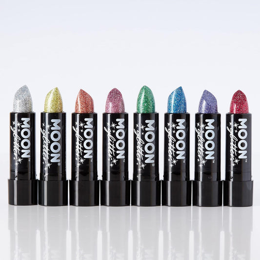 Holographic Glitter Lipstick By Moon Glitter - Gold